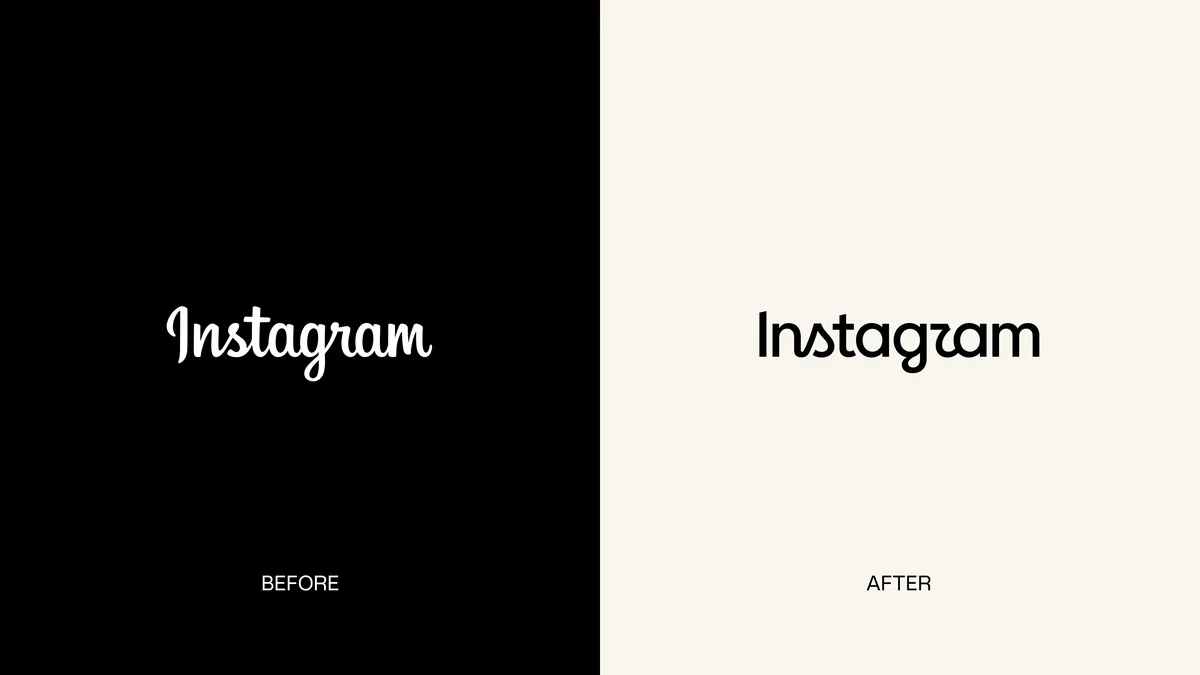 Instagram 发布全新品牌形象，重新设计字标强化创造力表达