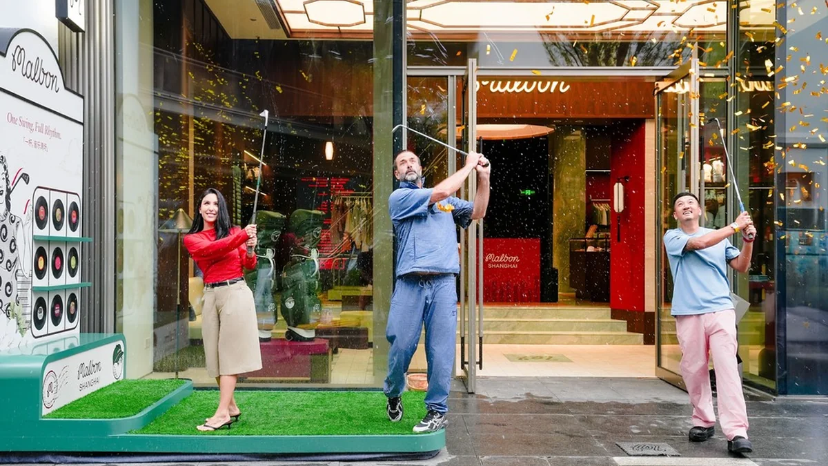 Malbon Golf上海西岸新店开业，旗袍元素点亮限定系列
