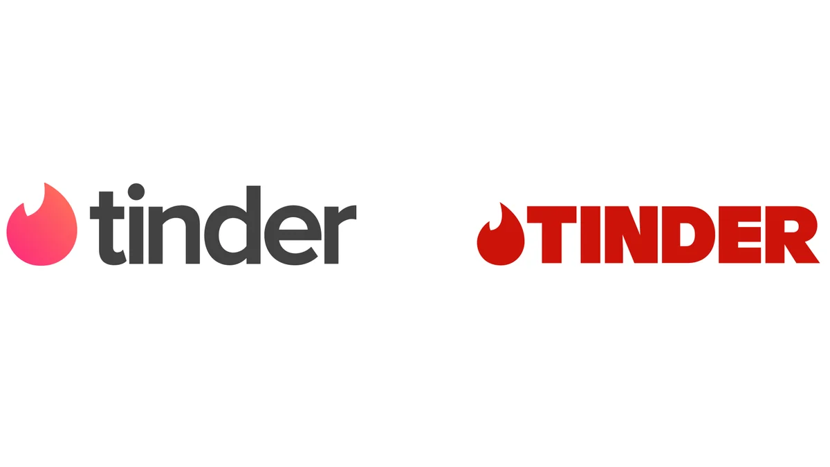 Tinder十年来首次更新LOGO，火焰更锐利并重构字标