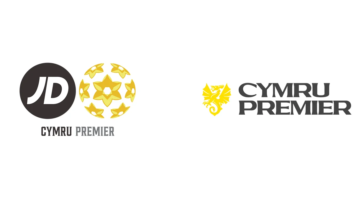 威尔士足球超级联赛启用新LOGO，黄金龙重构三级联赛识别