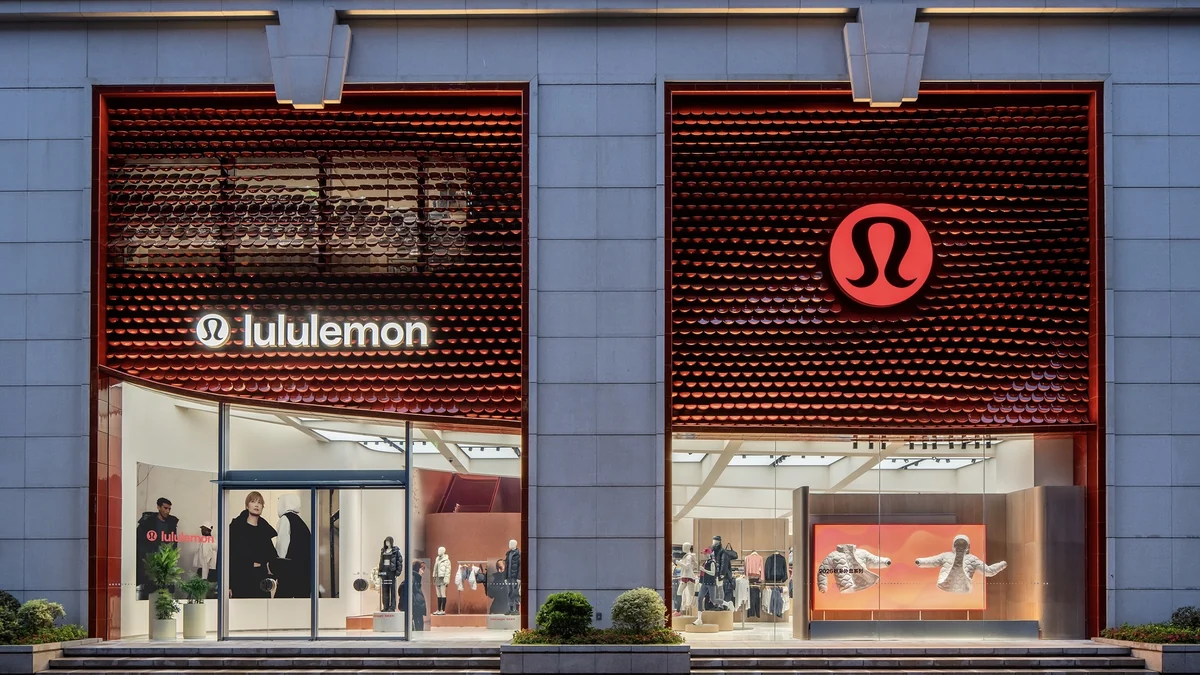 lululemon上海新丸中心店开幕，用城市符号重写门店设计